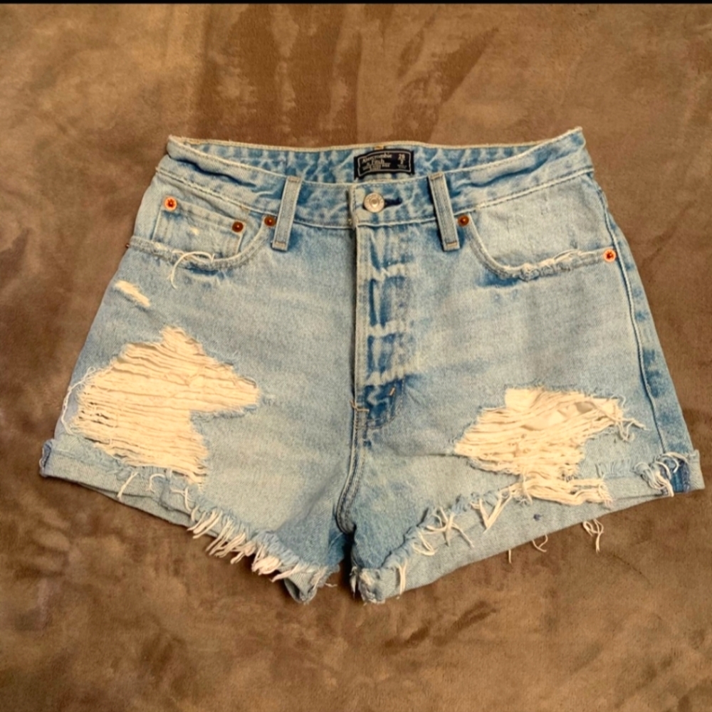 Abercrombie & Fitch High Rise Shorts